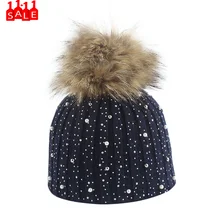 Женские повседневные береты из кроличьего меха со сверкающими бриллиантами, теплая шерстяная шапка, вязаная шапка-ведро, берет gorro# ZB