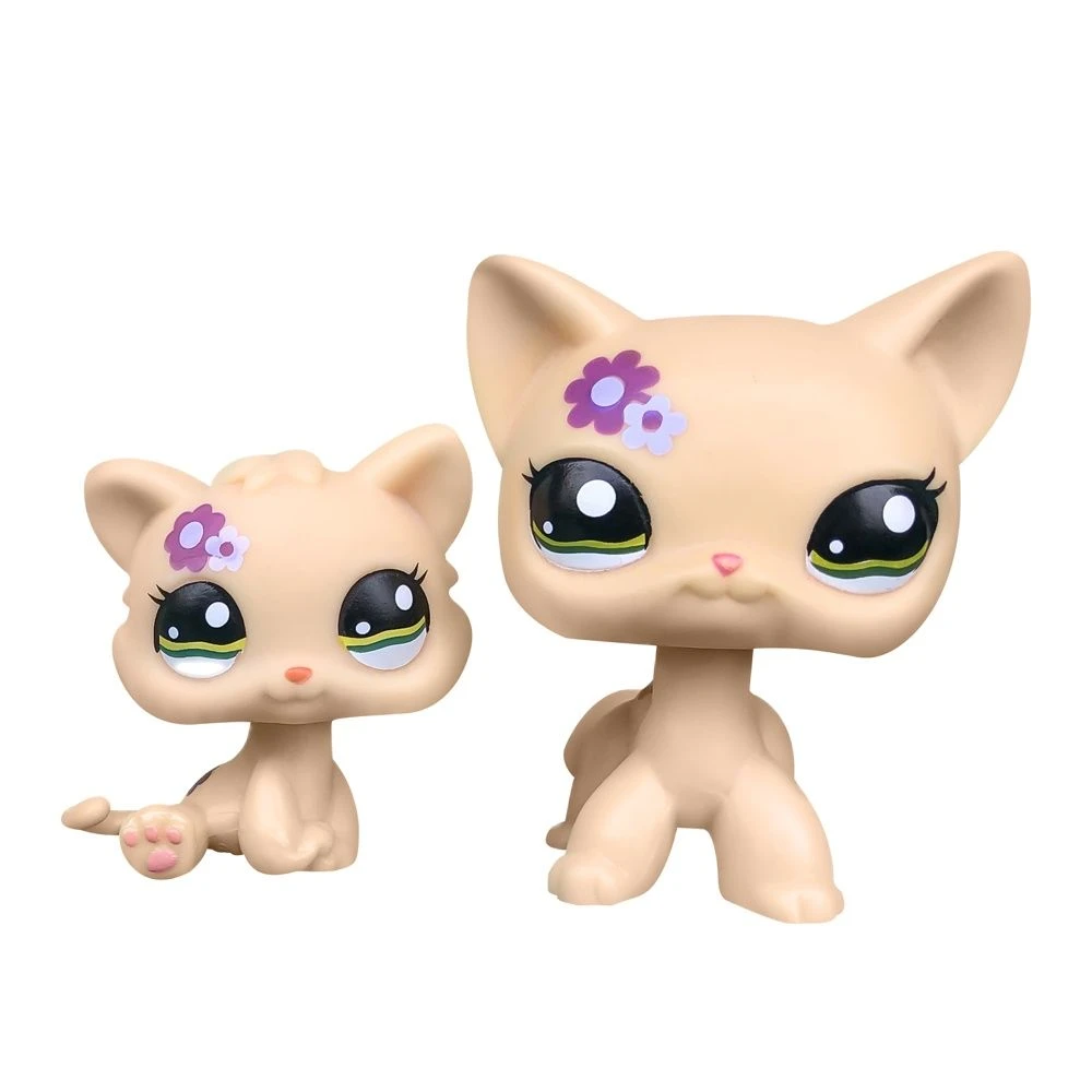 LPS CAT LPSCB Custom Made Baby with Old Littlest pet shop Toys bobble