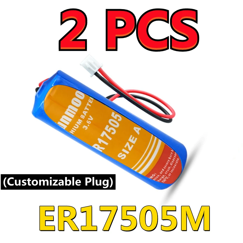 Оригинальный Новый SUNMOON ER17505M 2 шт. 17500 А размер 3 6 В счетчик воды батарея ПЛК
