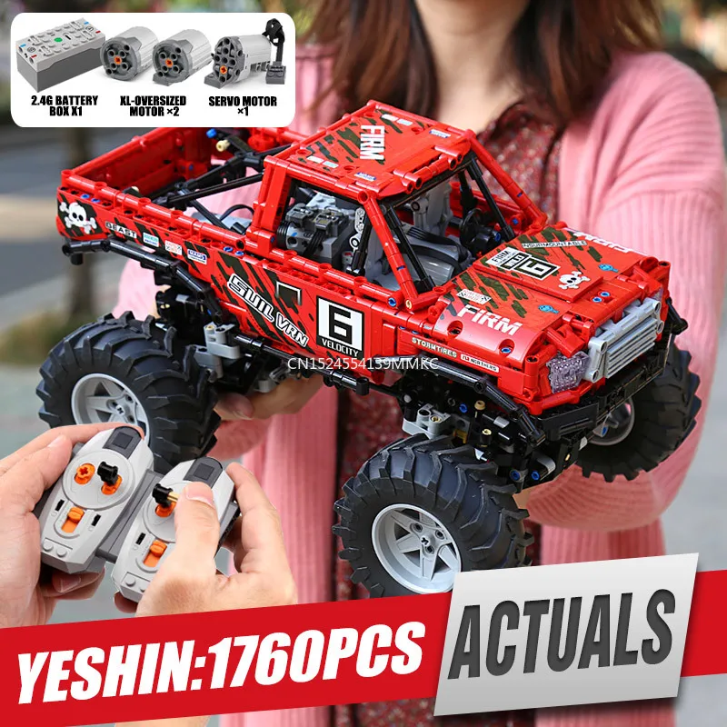 

Technic series 29256 the 4X4 Off Road Vehile model Building Block Blocks Christmas gift toys