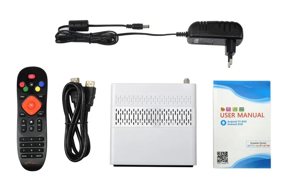 GTMedia gts android tv box встроенный WiFi DVB-S2 спутниковый ресивер Full HD Поддержка CCCAM IP tv M3U Испания H.265 biss ключ декодер
