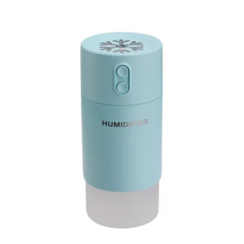 

KEBEIER 3 in 1 Humidifier Fan Night Light Air Humidifier USB Aroma Essential Diffuser Cool Mist Maker LED Mini 400ml