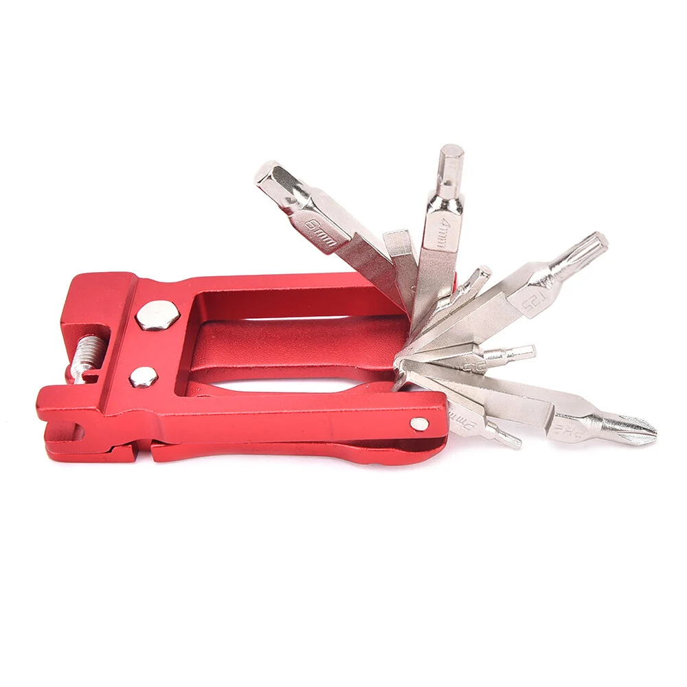 Steel Bike Screwdriver Lightweight 19 in 1 Key Bicycle Multi functional