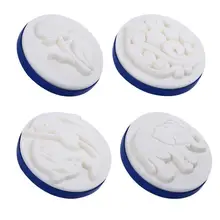 Круговые губки кисти для краски отличные ПВХ пластик длительный прочный стены тиснение краски ing кисти украшения дома