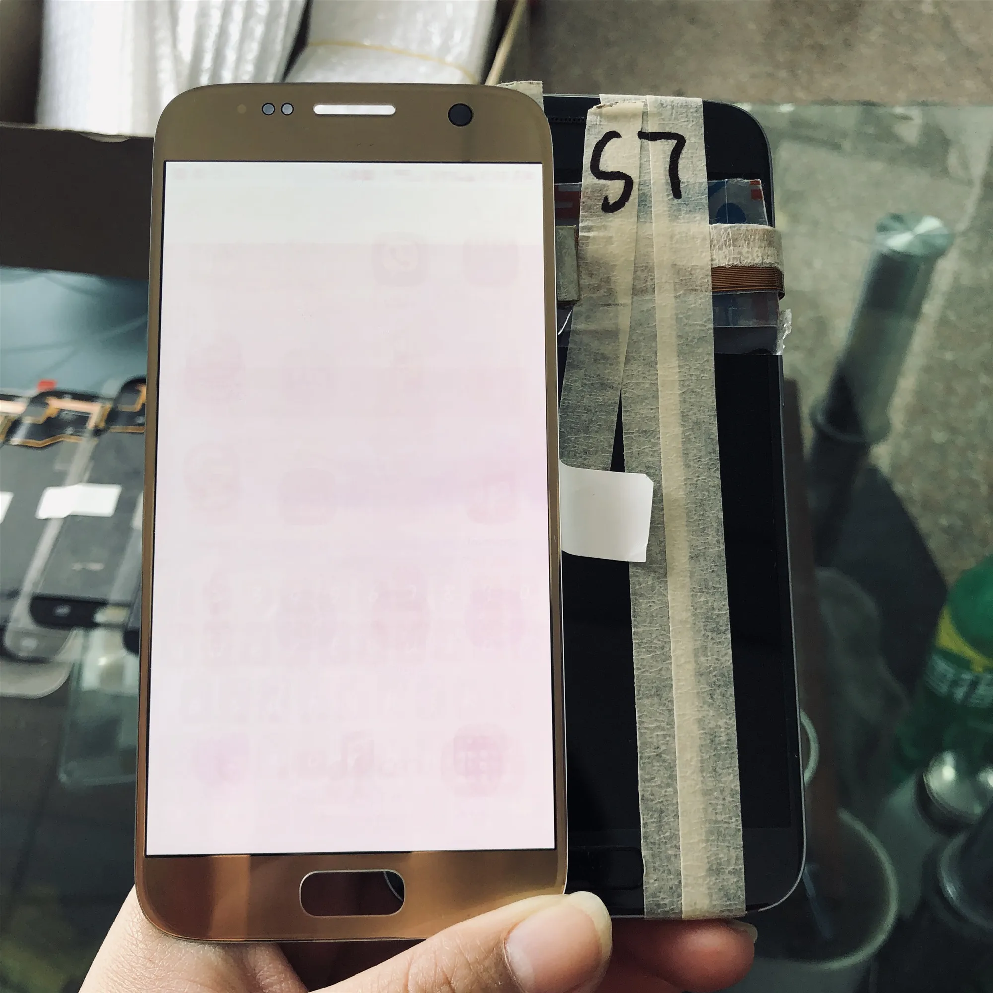 Оригинальный 5 1 ''сменный ЖК дисплей для Samsung Galaxy S7 G930 G930F G930FD с сенсорным