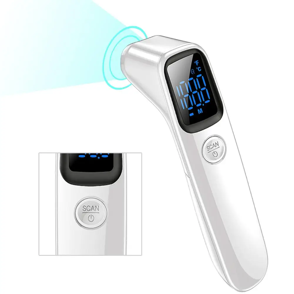 

Baby Digital LED Accurate Measurement Non-contact Infrared Forehead Thermometer