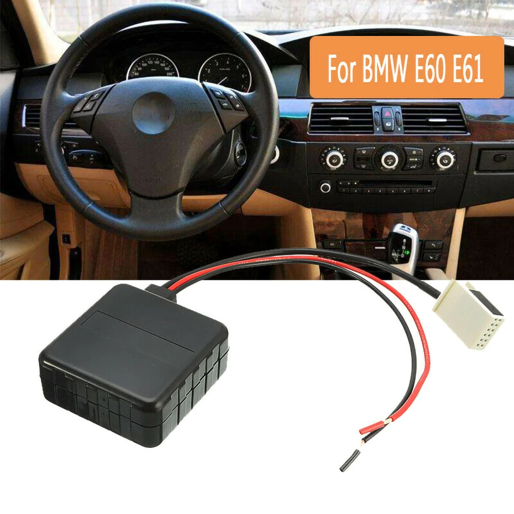 Bluetooth Радио стерео Aux приемник адаптер кабель для BMW E60 E61 E63 E64 E83|Кабели адаптеры и