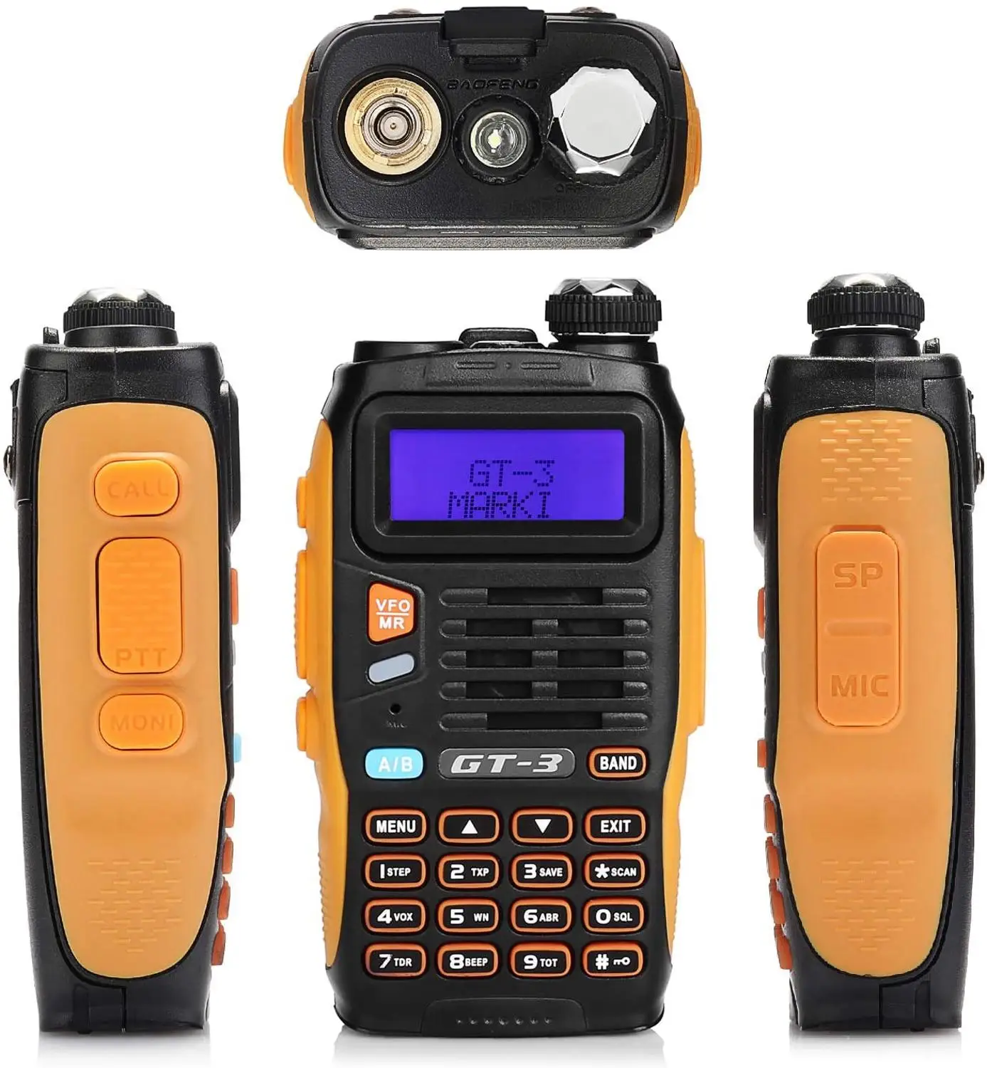 Baofeng GT 3 Mark II VHF/UHF 136 174/400 520 МГц Двухдиапазонная Любительская Двусторонняя