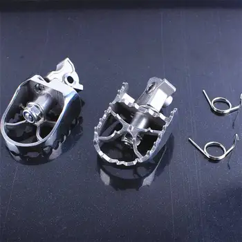 

Front Rider Foot Pegs Footrest For BMW R1200GS/Adventure 2013 2014 2015 2016 Silver