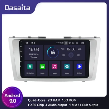 

1 din car radio 9" Android 9.0 Car DVD Player GPS navigation for toyota camry 2007 2008 2009 2010 2011 Car stereo multmedia