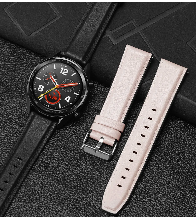 20 мм/22 мм ремешок для наручных часов для huawei часы GT 2/Активный Honor Magic часы 2 сменный ремешок для samsung Galaxy 42/46 gear s3 frontier
