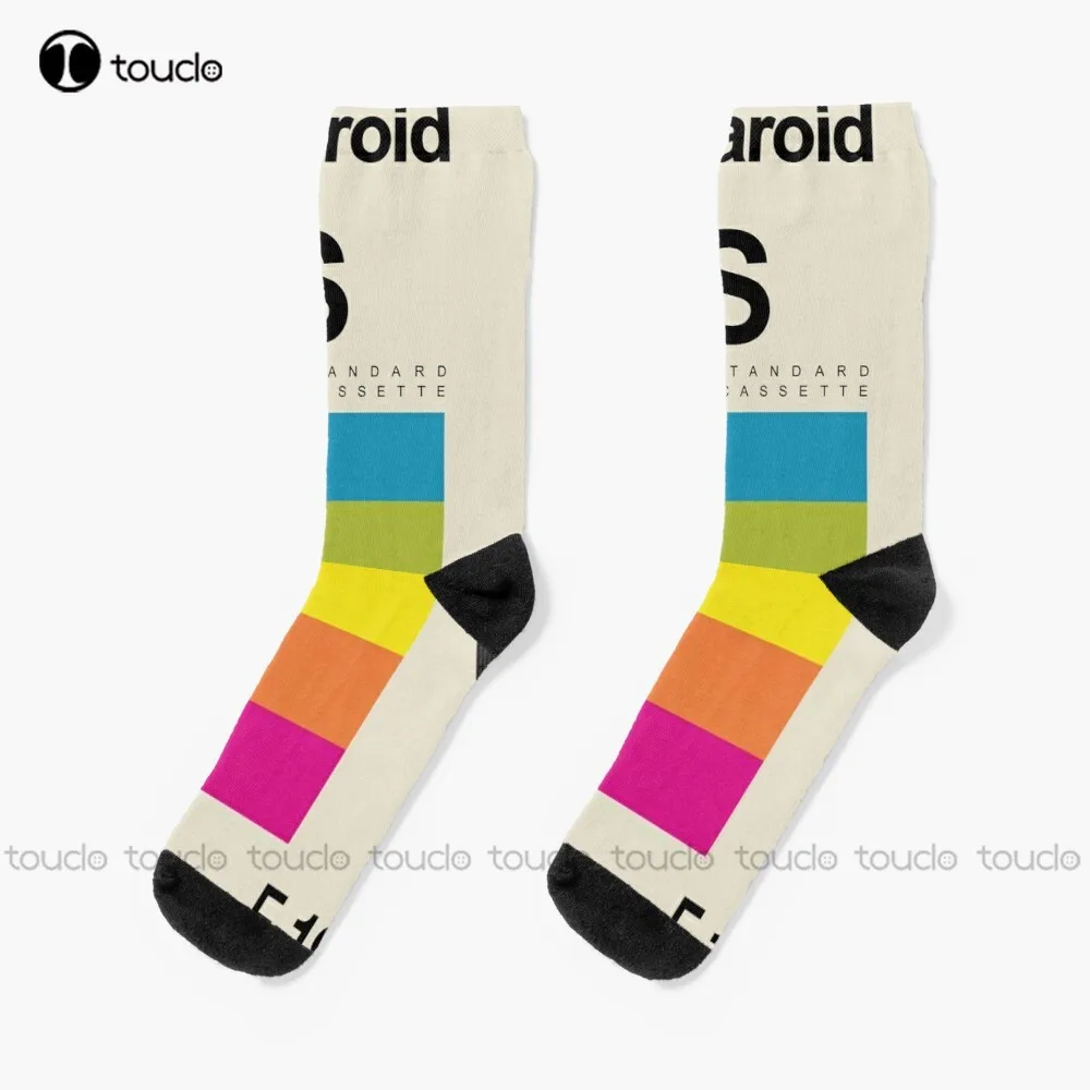 

Vhs Polaroid E-180 Hs Socks Unning Socks Women Thanksgiving Christmas New Year Gift Unisex Adult Teen Youth Socks Custom Gift