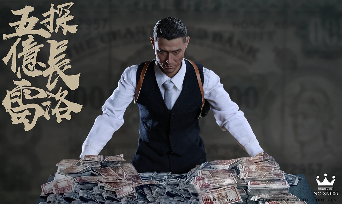 Модель воина SN006 1/6 масштаб пятьсот миллионов Inspector Lee Rock Мужская фигурка коллекция подарок
