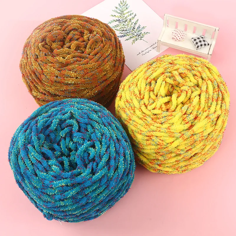 165 г Исландская нить плотная шерстяная пряжа из синели толстая Мягкая ручная