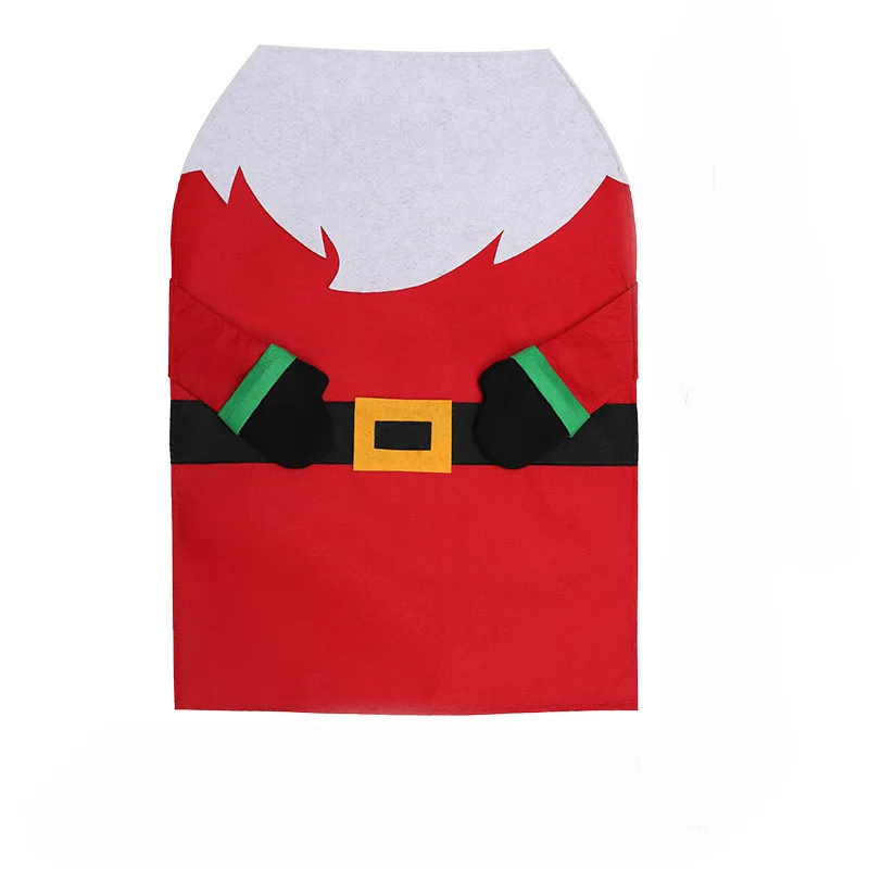 Red (santa apron) Лидер продаж, Рождественская елка, юбка, костюмы, старые наклейки, новогодний фартук, различные стили, для взрослых, двойной карман, елка, юбка, нагрудник, украшения - Цвет: Red (santa apron)