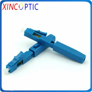 

Free Shipping LC UPC Fiber Optic Fast Connector Adapter For Cold Splice,LC/APC Flat Cable Type Fiber Optic LC APC Fast Connector
