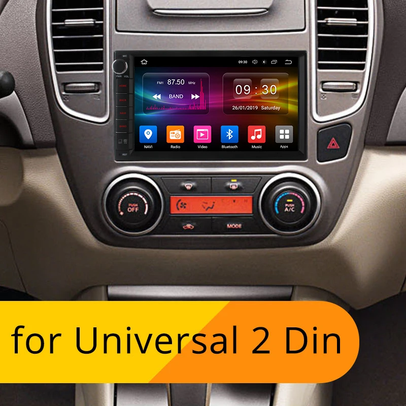 Универсальный автомобильный радиоплеер Ownice K3 Android 9 0 2 din DSP GPS автонавигация для
