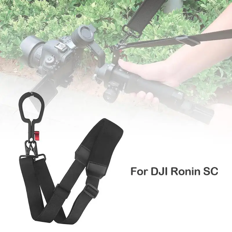 Ремни для камеры ремень через плечо для DJI Ronin SC Ручной Стабилизатор стабилизатор Кнопка регулировки Пряжка нейлоновые Висячие плетеные ремни