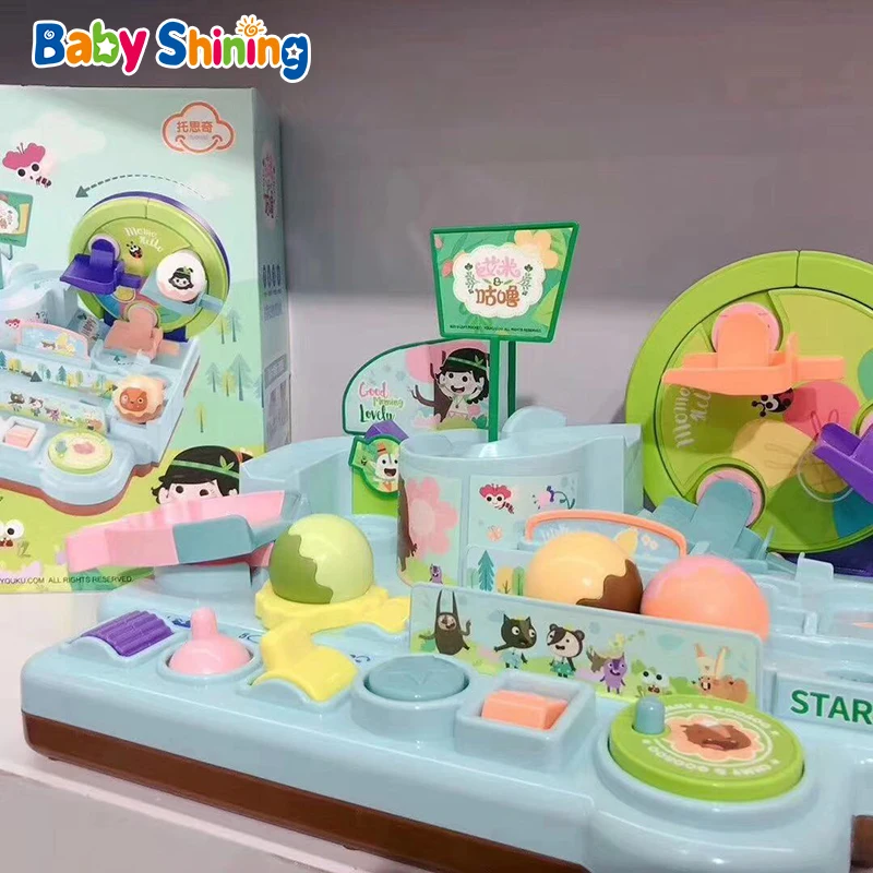 

Baby Shining Puzzle Roll Ball Adventure Early Educational Learning Enlightenment Toys STEAM Toys Children Scientific Toys Gift