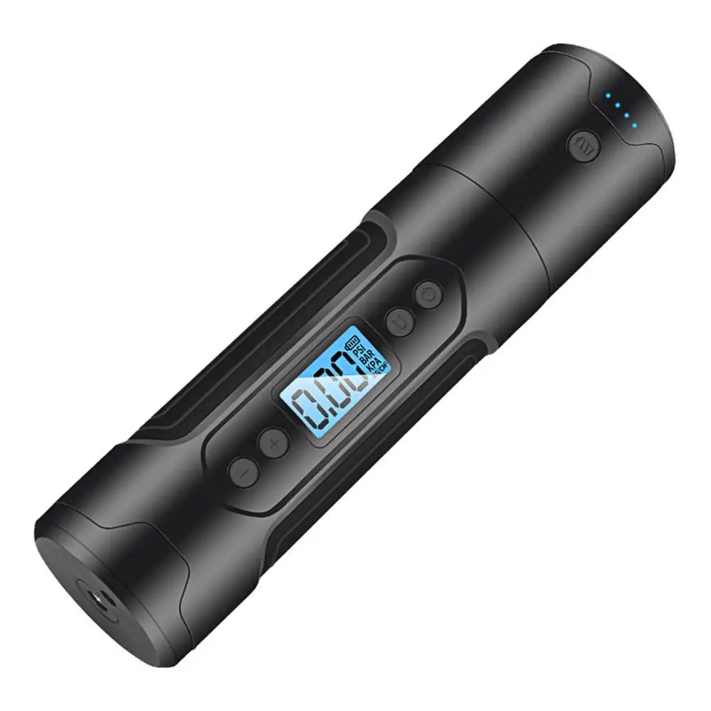 

Wireless smart car air pump intelligent inflatable lighting charging treasure three in one electric air pump