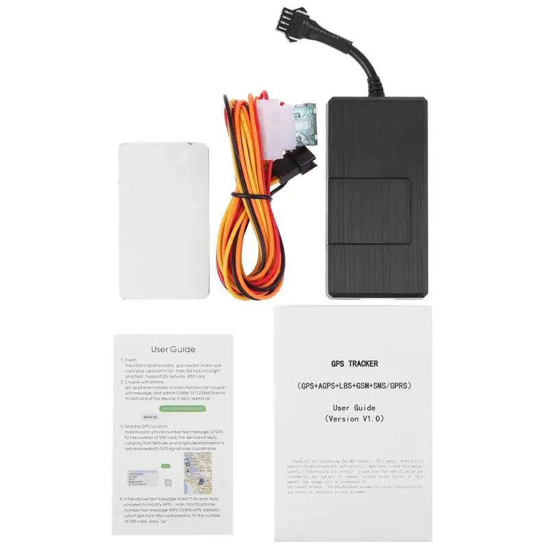 TK06A автомобиль Quad Band GSM GPRS gps трекер Отслеживание в реальном времени