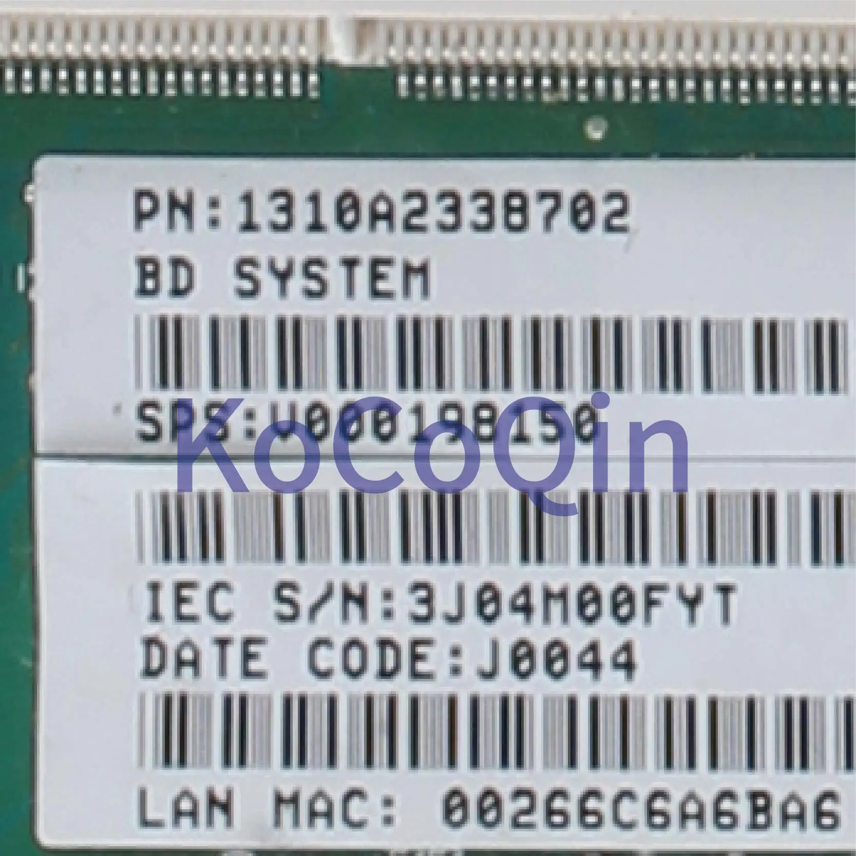 Placa-mãe do Portátil de Kocoqin para Toshiba Satellite A500 A505 Hm55 Mainboard V000198150 6050a2338701-mb-a01 Placa-mãe para notebook - Imagem 3