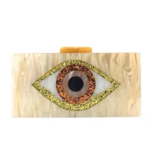 Женская акриловая сумка для ужина с глазами, сумка для банкета, сумка для женски, сумки для женщин