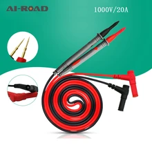 Praktische 1000 V 10A/20A Dünne Spitze Nadel Multi Meter Test Sonde Digital-Multimeter Tester Stift Kabel Draht Universal sonde Draht