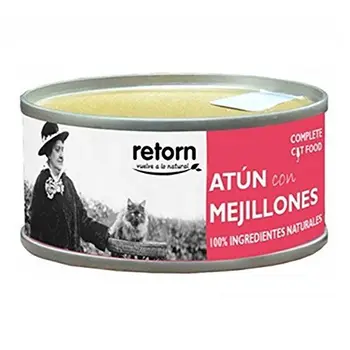 

Retorn – Wet Food for Cats Adult Tuna With Mussels 80 gr