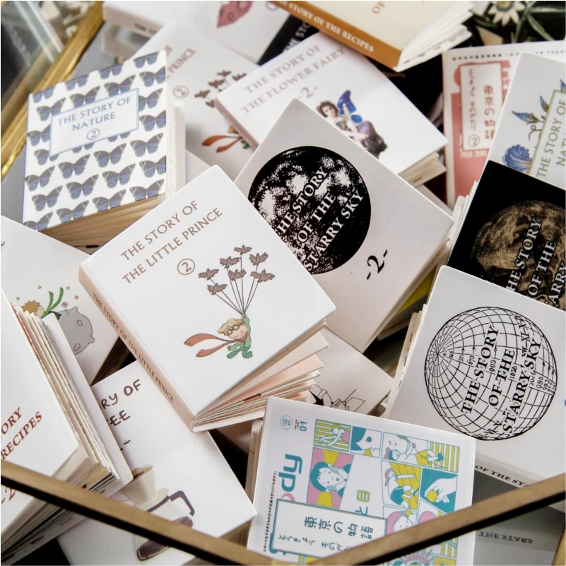 Retro Story Book Collection Background Material Paper Junk Journal Planner Scrapbooking Vintage Decorative Diy Craft Paper Cards Card Stock Aliexpress