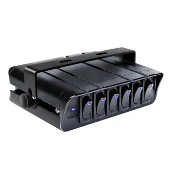 

12V Switch panel box Emergency Strobe Light Toggle Controller Accessories New