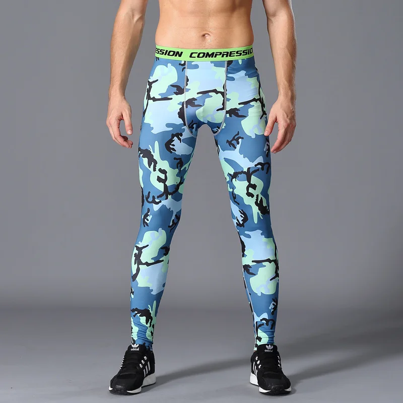 

Camouflage Compression Pants Running Tights Men Soccer Training Pants Fashion Fitness Sport Leggings Men Gym Jogging Trousers