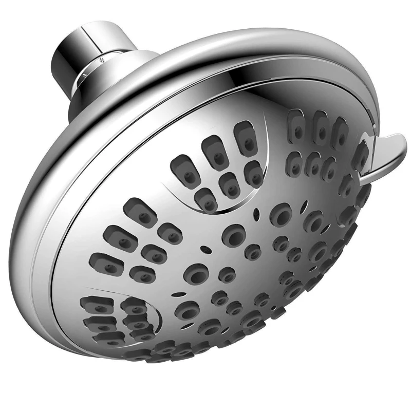 6 Function Multifunction Pressurized Water-saving Rotating Top Sprinkler Shower Head