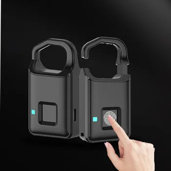 

Fingerprint Lock smart Lock Outdoor Waterproof safe Keyless Electronic Padlock Home Luggage Dormitory finger print lock