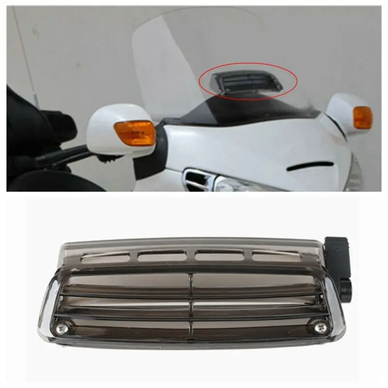 Motorcycle Windscreen Windshield Fresh Air Flow Vent For Honda Goldwing GL1800 2001-2017 | Автомобили и мотоциклы