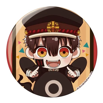 

9Pcs/Set Anime Badges Toilet-Bound Hanako-kun Cosplay Brooch Pins Schoolbag Jibaku Shounen Hanako Kun Brooch