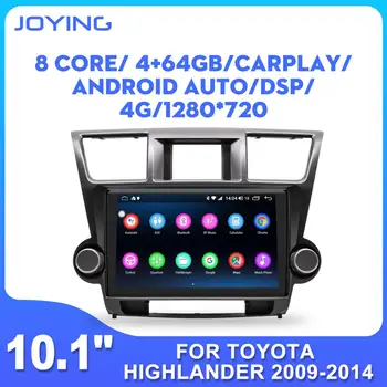 

JOYING Android 8.1 car radio player GPS BT Octa Core 10.1" IPS display Mirror link/SWC/Fast Boot for Toyota Highlander 2009-2014