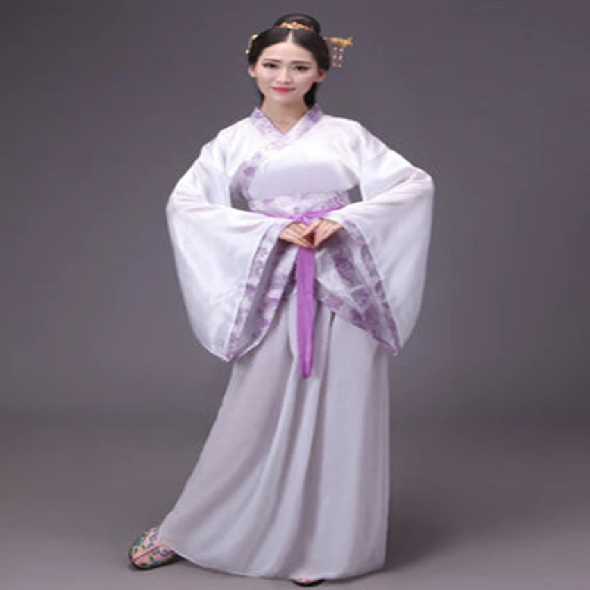 Китайский традиционный новогодний женский костюм для выступлений Hanfu, 14 цветов, Женский праздничный костюм в стиле Тан, платье Чонсам для девочек, ретро костюмы