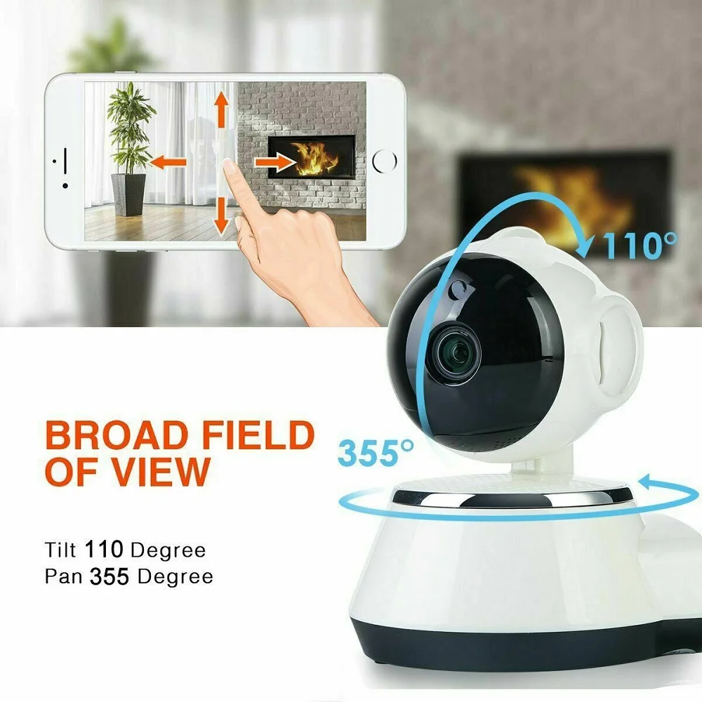ГОРЯЧАЯ 1080P HD Wifi IP камера Домашняя безопасность двухстороннее аудио Смарт wifi