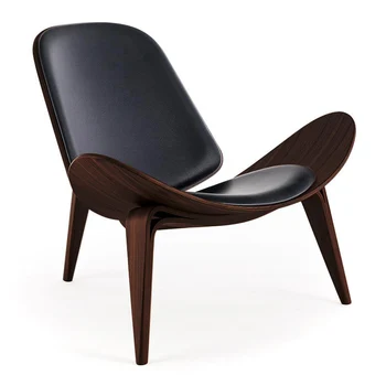 

Nordic Chair Ins Net Red Chair Creative Simple Designer Single Sofa Chair Smile Aircraft Shell Chair