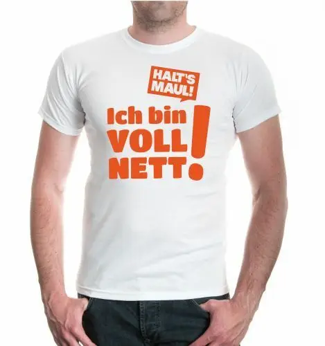 Mens Unisex Short Sleeve T-Shirt Fabric Foot-I am full NICE Funny Slogans- show original title |