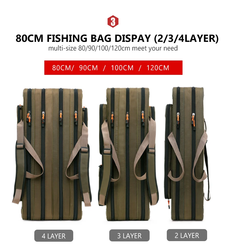 fishing rod tackle bag