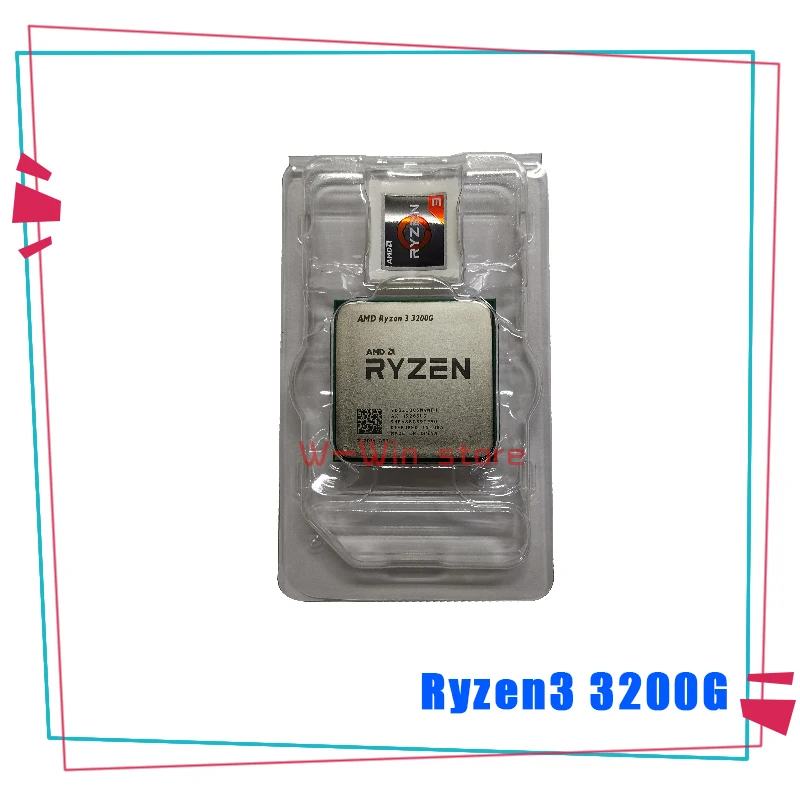 Процессор AMD Ryzen 3 3200G R3 3200G 3,6 GHz Quad-Core Quad-Thread 65W cpu Процессор L3 = 4M YD3400C5M 4M FH Socket AM4 с охлаждающим вентилятором