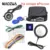 12V Auto Car Alarm One Start Stop Button Engine Start Push RFID Lock Выключатель Зажигания Бесключевой Вход Противоугонная Система RU В Наличии
