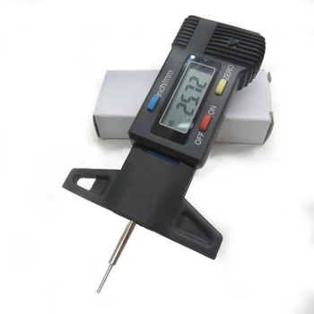 

Digital Tread Depth Gauge High Accuracy Tire Thread Tester Gauge Measurer with LCD Display Measuring Gauge