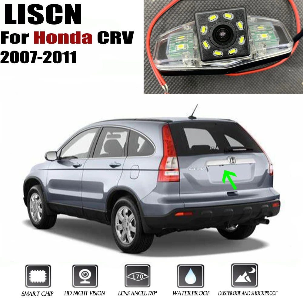 Для Honda CRV 2007 2008 2009 2010 2011 HD камера ночного видения/Автомобильная заднего