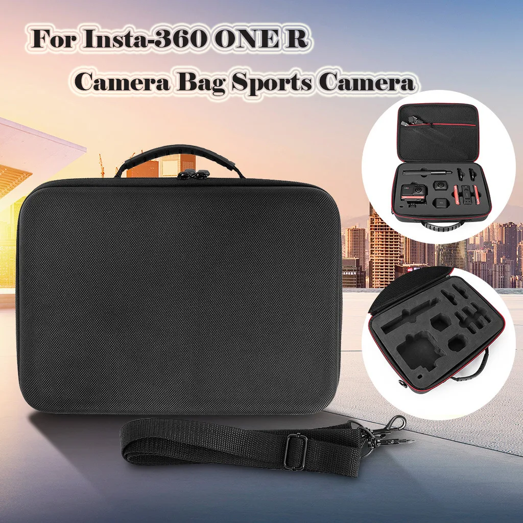 For Insta 360 One R Camera Bag Sports Camera Carrying Bag Portable