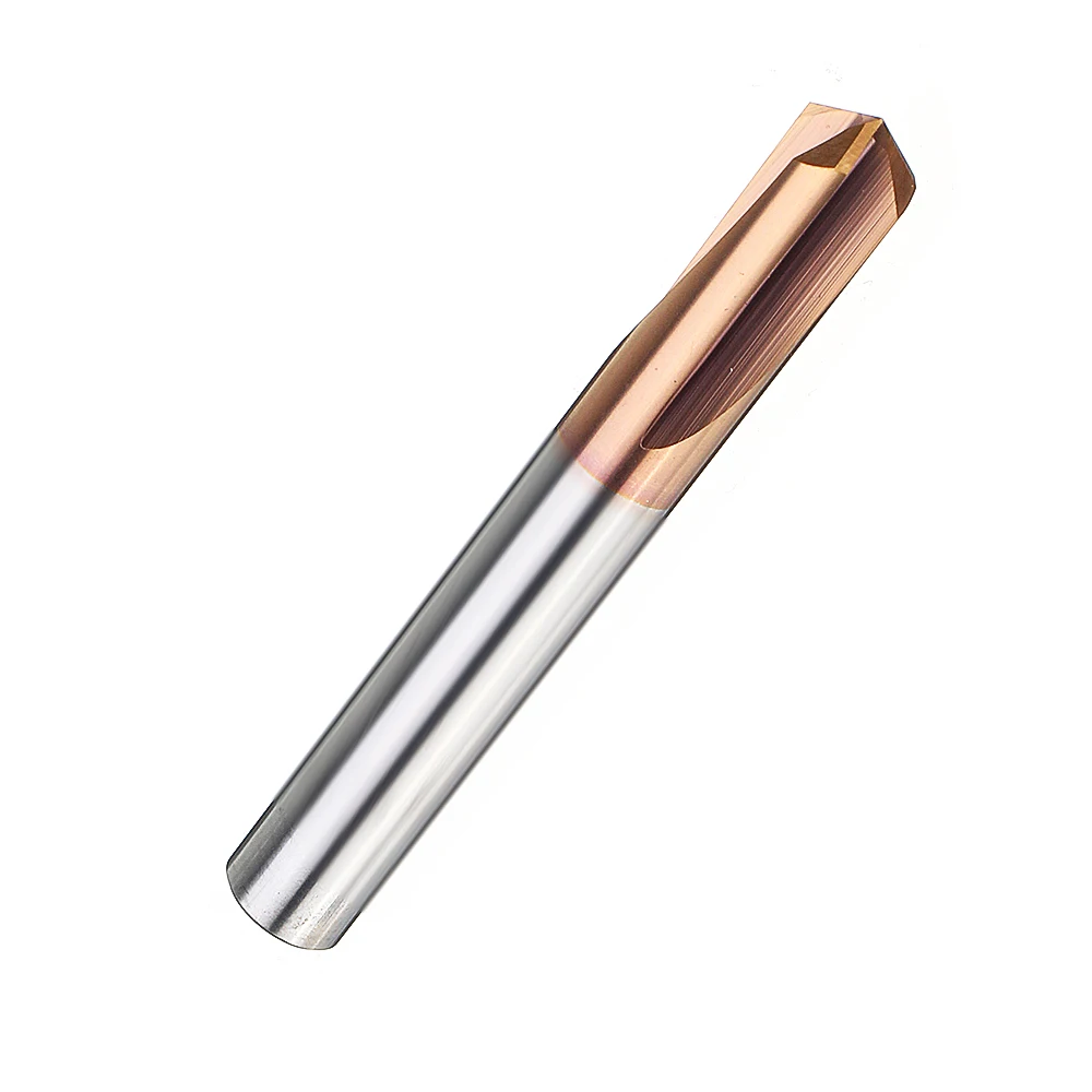 3 Flutes 120 Degree Carbide Chamfer Mill 2-8mm HRC55 Tungsten Steel AlTiN Coating Milling Cutter Durable