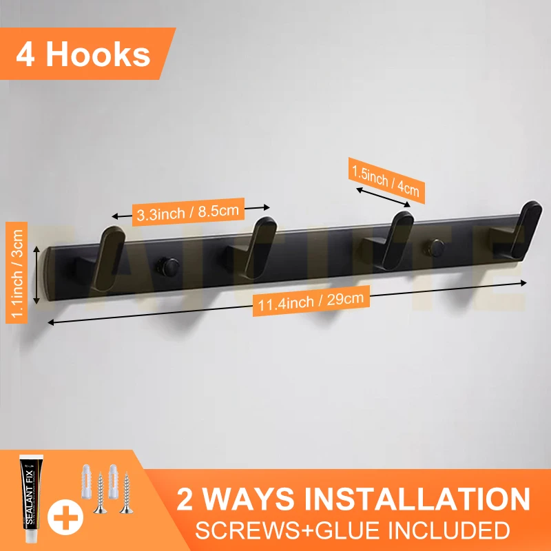 4 Hooks