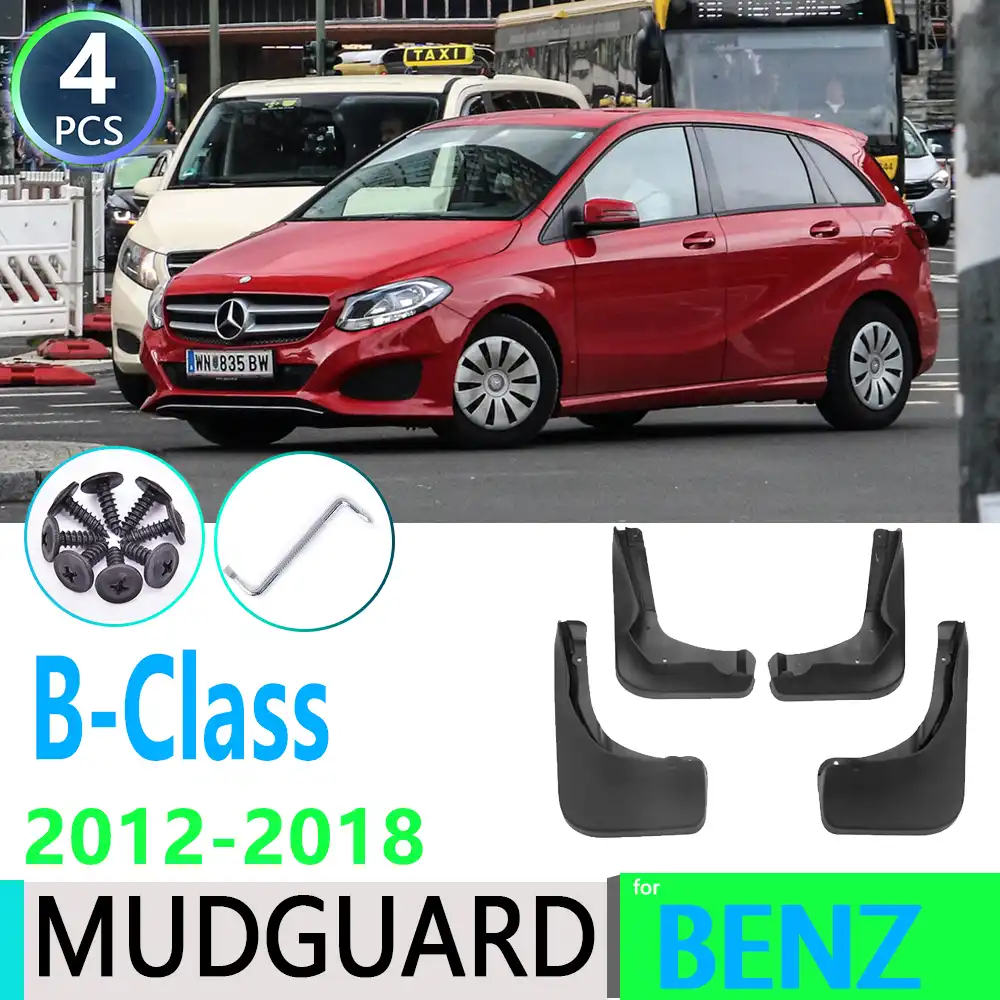 Fur Mercedes Benz B Klasse B Klasse W246 2012 2018 2013 2014 2015 Auto Kotflugel Kotflugel Schlamm Klappen Schutz Splash Flap Auto Zubehor Mudguards Aliexpress